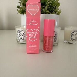 Too Faced Kissing Jelly Gloss - Bubblegum Pink Sheer Shine